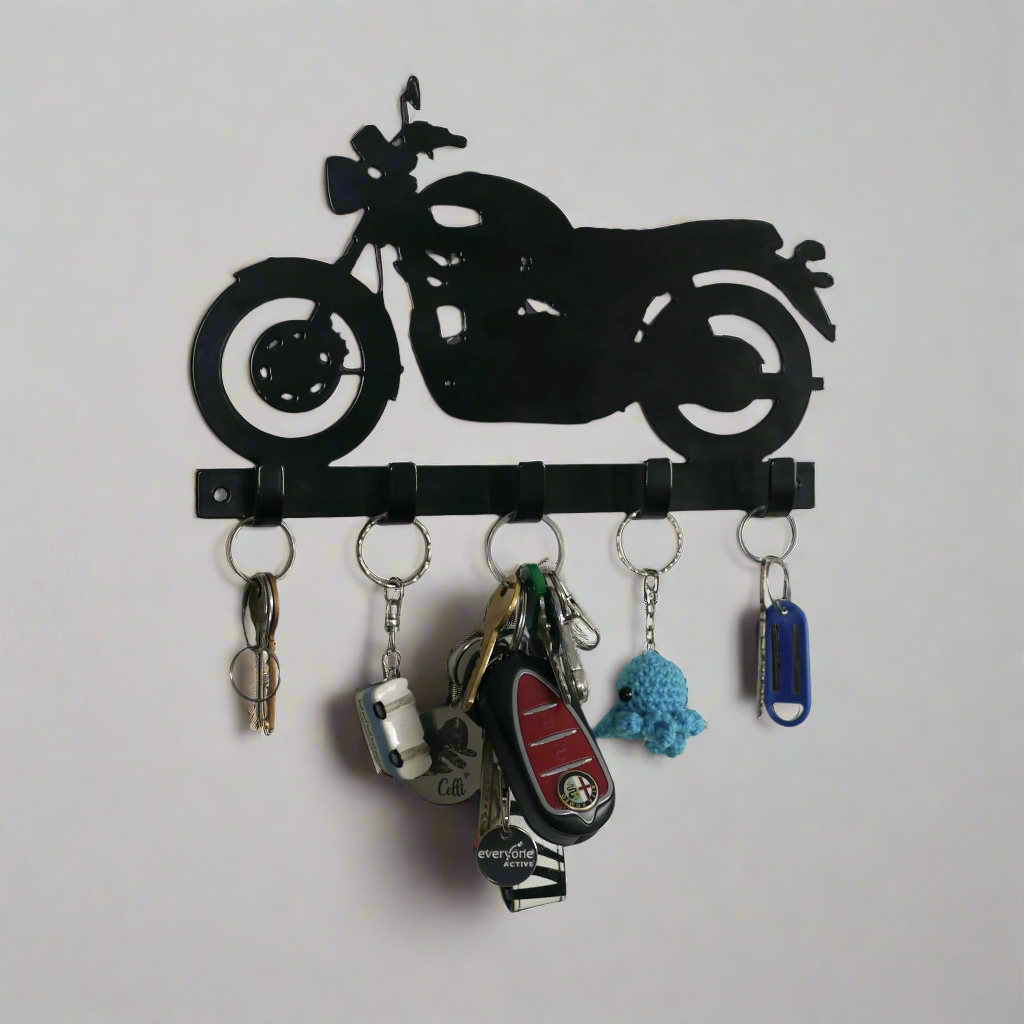 Classic Motorbike Key Rack