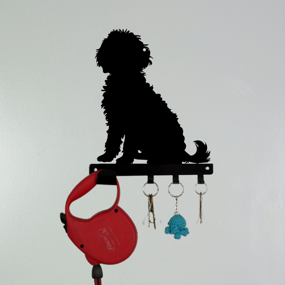 Cockapoo Dog Key Rack