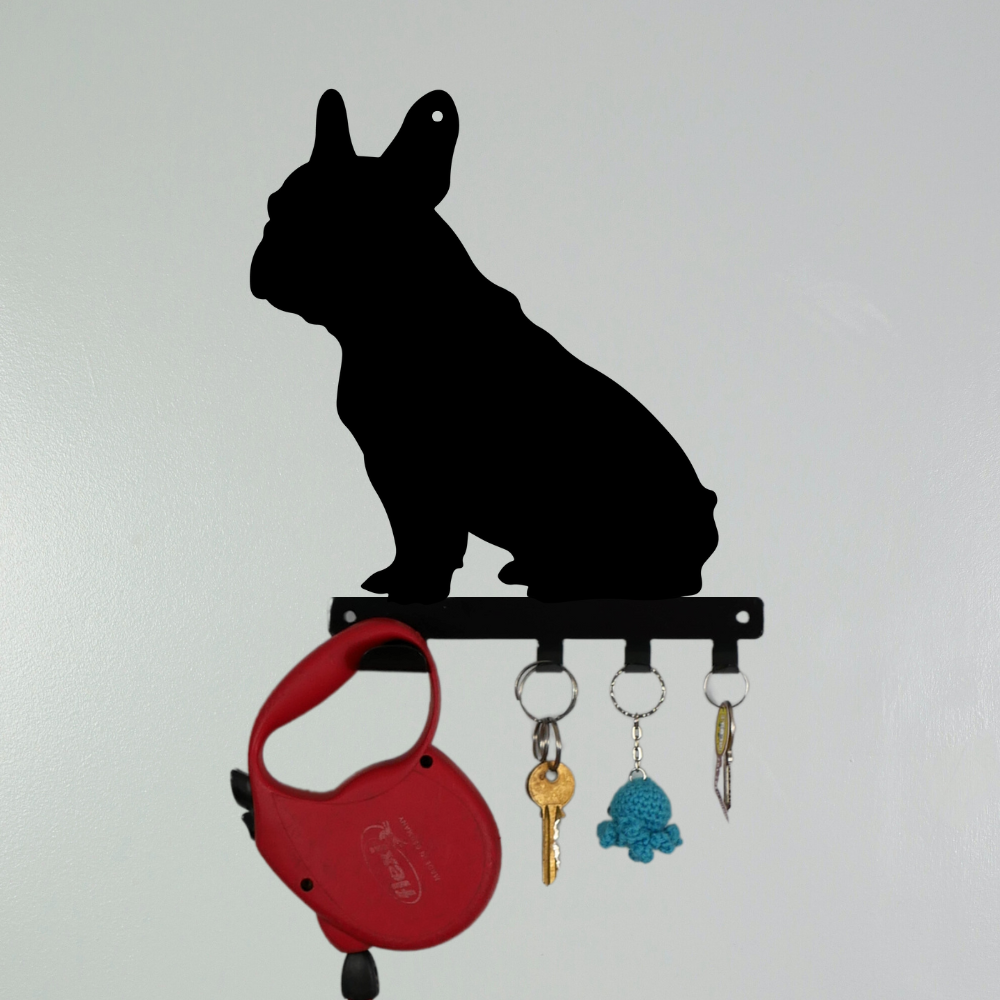 French Bulldog Dog Key Rack