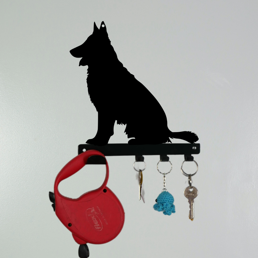 German Shepherd Dog Key Rack