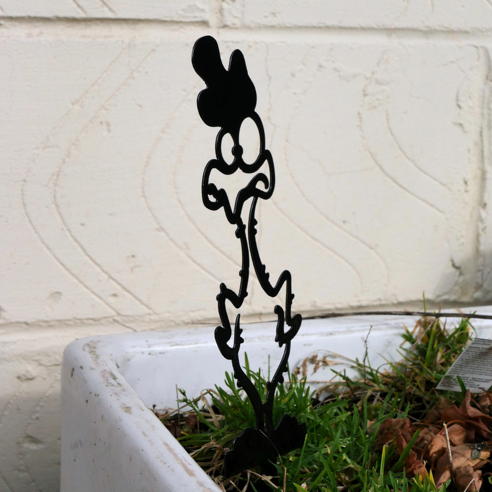 Cartoon Funny Chicken Garden Stake